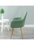 Jacquard Sandalyesi Kılıı Kurulum Odası Sandalyesi Yeşil (Yurt Dışından) 5