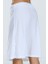 Beyaz Uzun Diz Altı Jüpon 3