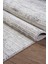 Gri Beyaz Polyester Halı – Antibakteriyel, Tozumaz, Saçaklı, Salon, Oturma ve Çocuk Odası Yolluk, Makine Dokuma 3