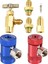 R1234YF Kendinden Sızdırmazlıklı Kutu Musluğu, R134A Tank Adaptörü ve R1234 Hızlı Bağlantı Elemanları Ile, Klima Refrigerants Mainfold Gösterge Seti Için (Yurt Dışından) 1