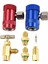 R1234YF Kendinden Sızdırmazlıklı Kutu Musluğu, R134A Tank Adaptörü ve R1234 Hızlı Bağlantı Elemanları Ile, Klima Refrigerants Mainfold Gösterge Seti Için (Yurt Dışından) 3