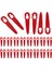 Stıhl Polycut 2-2 Fsa 45 Çim Biçme Makinesi ve Çim Biçme Makinesi Için 40 Adet Yedek Plastik Bıçak Aksesuarları (Yurt Dışından) 2
