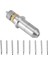 1 Adet Tungsten Çelik Oyma Kesme Plotter Bıçak Tutucu ve 9 Adet 30/45/60 Derece Vinil Kesici Bıçakları 23X2 mm (Yurt Dışından) 1