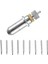 1 Adet Tungsten Çelik Oyma Kesme Plotter Bıçak Tutucu ve 9 Adet 30/45/60 Derece Vinil Kesici Bıçakları 23X2 mm (Yurt Dışından) 3