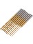 Micro-Twist Matkap Ucu Seti - 10 Adet 0,6 mm - 2,2 mm Küçük Matkap Ucu 2,35 Şaftlı Hss Mini Gravür Matkap Uçları Delik Delme Aleti (Yurt Dışından) 3