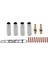 17 Adet/set 15AK Mig/mag Kaynak Nozulu Temas Uçları 0,8X25 mm M6 Gaz Konnektörü Tutucu Seti (Yurt Dışından) 1