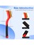 3'lü Tel Fırça Seti, Temizlik, Pas Sökücü, Kir Temizleyici, Metal Fırça ve Boya Ovma Için 7 Inçlik Küçük Tel Fırçalar (Yurt Dışından) 3