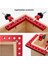 Paket 90 Derece Konumlandırma Kareleri Dik Açı Kelepçeleme 5,5x5,5 Inç Ahşap Işçiliği Marangoz L Tipi Köşe Kelepçeleme Aleti (Yurt Dışından) 4