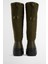 Marnie Kapitone Tall Welly Çizme OL71 Olive-Black 4