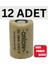 1.2V Ni-Cd 4/5sc 1500MAH Şarj Edilebilir Pil - Hp - 12 Adet 1