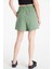 Sportswear Essential Loose Fit Jersey Shorts Bol Kesim Jarse Kumaş Kadın Şort Yeşil 2