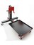 Motor Toplama Sehpası Katlanır Yağ Tablalı 500KG 360 Derece Dönerli Pedallı 1