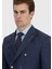Lacivert Düz Zeroweight Slim Fit Yün Karışımlı Takım Elbise 4