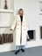 Kadın Kaşe Kuşaklı Pelerin Detay Extra Oversize Kaban / Trençkot 4