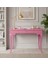 120 cm Masif Rustik Pembe Çalışma Masası 1