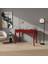 110 cm Masif Rustik Kırmızı Çalışma Masası 1