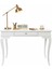 110 cm Masif Rustik Beyaz Çalışma Masası 3