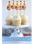 Ayıcık Modelli Fotoğraflı Doğum Günü Cupcake Pasta Dekor Süslemesi 10 Adet 1