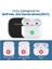 Airpods 3.nesil Kılıf, Tam Koruyucu Özellikli Yumuşak Silikon Airpods Aksesuar Kılıf ile Uyumlu Airpods,kadın Erkek, Anahtarlıklı Kablosuz ve Kablolu Şarj Özellikli Kılıfı, Siyah 2