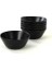 Mat Siyah Hitit Çorba Kasesi 14 cm 6 Adet 3