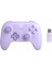8bitdo 2c Controller For Windows Pc And, With 1000 Hz Polling Rate, Hall Effect Joysticks And Triggers, And Remappable L4/r4 Bumpers (Purple) 1