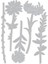 Thinlits Zımba Şablonları 5 Adet - Yaban Çiçeği Sap #1 Tim Holtz 2