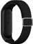 Mi Band 3/4/5/6 ile Uyumlu Mixed Hasır Örme Sağlam, Esnek Örgülü Naylon Malzeme Ayarlanabilir Mi Band 3, 4, 5, 6 ile Uyumlu Kordon Metal Tokalı Şık Tasarım Kordon Kayış, Siyah 1