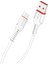 AS-X406 2A Type-C 1m Beyaz + 2.4A Hızlı Şarj Kablosu 1 Metre 3