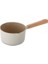 Fıka Ocak Üstü ve Indüksiyon Için Süt Tavası | Ahşap Sap ve Cam Kapak | Kore&apos;de Üretilmiştir (6 Inç / 1,5 Qt) 3