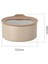 Fika One Seramik Saklama Kabı Bej 600 ml D-NEONE060-09 2
