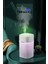 400 ml Büyük Kapasiteli Taşınabilir Hava Nemlendirici, Ultrasonik Soğuk Buhar Makinesi, Rgb LED Işıklı Aroma Difüzörü, Araç Oto ve Ev Ofis Uyumlu, Micro USB 2