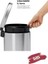 Haus Tuvalet Balkon Mutfak, Beyaz Renkli Pedallı Metal Çöp Kovası 3 Litre 2