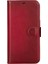 Buğz Apple iPhone 15 Pro Max Uyumlu Deri Cüzdanlı Kılıf Mwwn V4EF Kırmızı 4