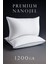Buğz 2 Adet 50X70CM Nano Jel Lüks Yastık | 1200GR Anti-Alerjik Pamuklu Yastık Seti 2li 1