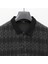 Erkek Polo Yaka Uzun Kol Ince Tişört - (M-2xl) - DIJ-2402 - Siyah 2