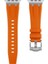 Ile Uyumlu 42MM Krd-89 Silikon Kordon Turuncu 3