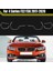 Bmw 4 Serisi Için F32 17-2020 Araba Drl Kılavuz Plaka Işık Kılavuzu Tüp Far Gündüz Koşu Işık Kılavuzu Melek Göz (Yurt Dışından) 4