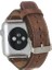 Buğz Apple Watch Uyumlu Deri Kordon 42-44-45MM G2 Kahverengi 2