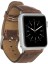 Buğz Apple Watch Uyumlu Deri Kordon 42-44-45MM G2 Kahverengi 5