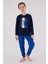 U.s. Polo Assn Uzun Kol Pijama Takım US2206-4 Lacivert 1