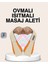 Buğz Bel Omuz Boyun Masaj Aleti Ovmalı Isıtmalı Kas Yorgunluğu Giderici 1