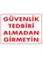Güvenli Tedbiri Uyarı Levhası 25X35 KOD:1412 1