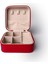 Çift Gözlü Seyahat Tipi Takı Kutusu Kırmızı 4