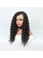 Siyah Yoğun Dalgalı Orta Boy Fiber Sentetik Tül Peruk 4