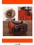 Ahşap Retro Görünümlü Gramofon Müzik Kutusu 4