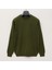 Erkek Uzun Kol Ince Sweatshirt - 180541 - Yeşil 1