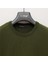 Erkek Uzun Kol Ince Sweatshirt - 180541 - Yeşil 2