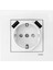 Karre Beyaz 2 Usb&apos;li Topraklı Priz 1