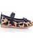 Kız Çocuk Fiyonklu Babet Leopar 617-P-20 1
