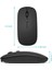 Buğz Kablosuz Mouse Fare Şarjlı Bluetooth Wireless Çift Modlu Sessiz 4